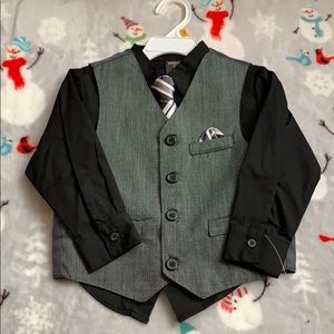 Toddler boy 4 Piece suit